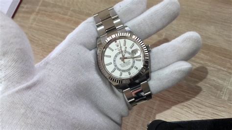 rolex sky dweller steel unboxing|rolex sky dweller review.